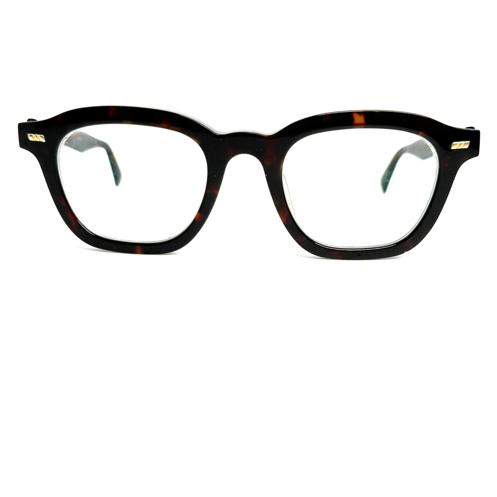 Mente Me07 Eyeglasses Frames Brown‎ Tortoise Full Rim Round 48-22-145 H18159
